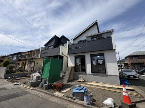 相模原市中央区陽光台5丁目の新築戸建て2号棟の外観の写真