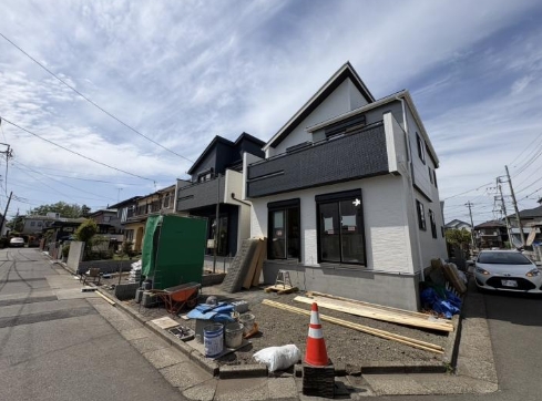 相模原市中央区陽光台5丁目の新築戸建て2号棟の外観の写真