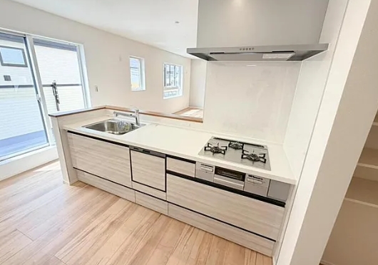 相模原市緑区東橋本3丁目の新築戸建て2号棟のキッチンの写真