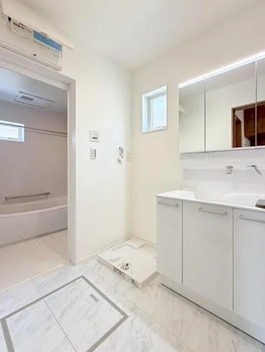 相模原市緑区東橋本3丁目の新築戸建て2号棟の洗濯機置場の写真