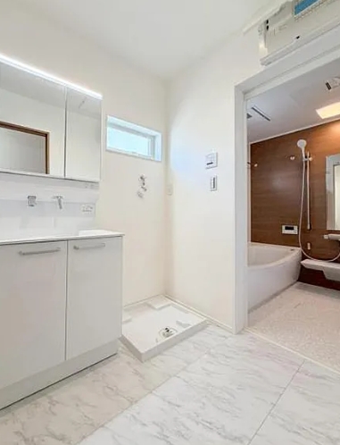 相模原市緑区東橋本3丁目の新築戸建て7号棟の洗濯機置場の写真