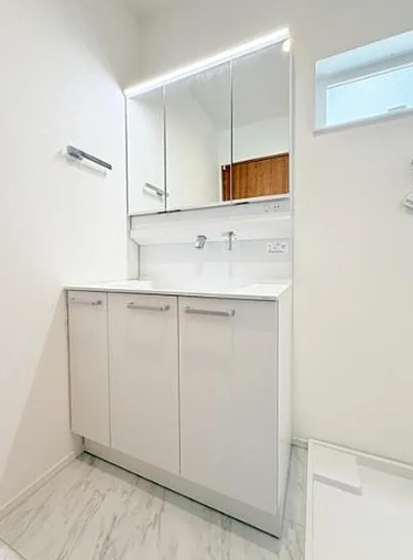 相模原市緑区東橋本3丁目の新築戸建て7号棟の洗面化粧台の写真