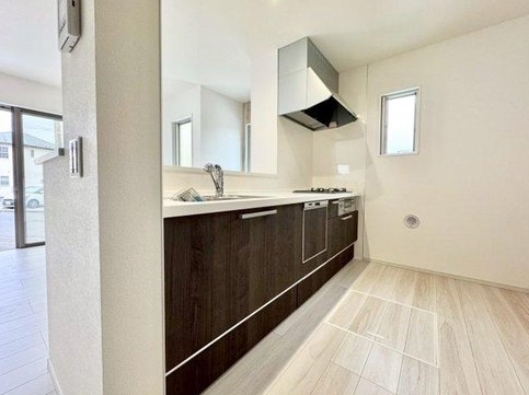 相模原市緑区二本松1丁目の新築戸建てのキッチンの写真