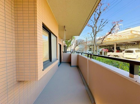 相模原市緑区西橋本1丁目の中古マンションのバルコニーの写真