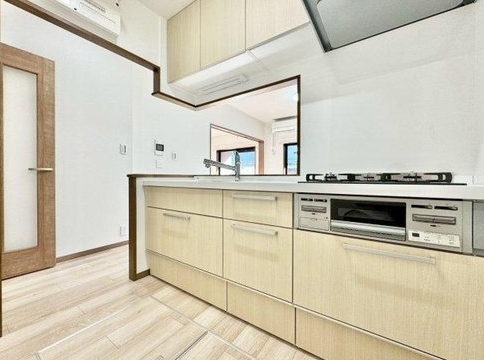 相模原市緑区西橋本1丁目の中古マンションのキッチンの写真