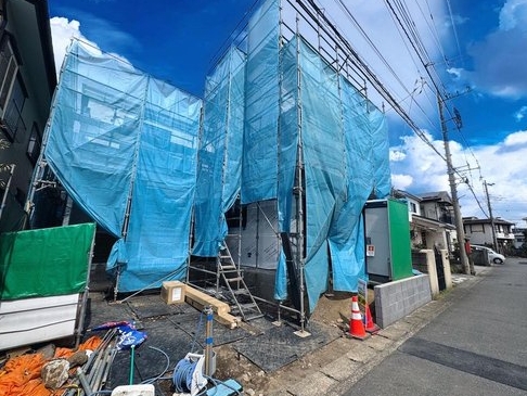 相模原市緑区西橋本4丁目の新築戸建ての外観の写真