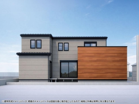 相模原市緑区大島の新築戸建ての外観の写真