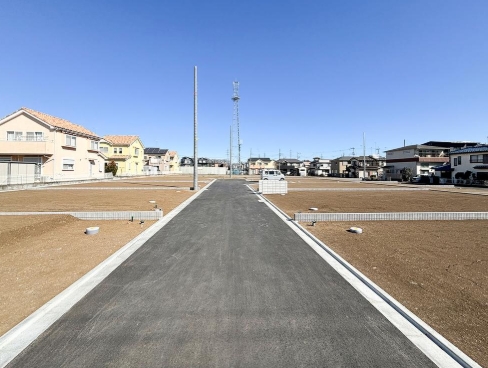 相模原市緑区大島の新築戸建ての外観の写真