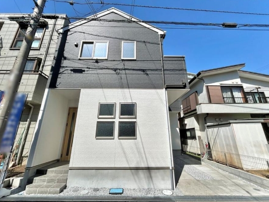 相模原市南区文京1丁目の新築戸建ての外観の写真