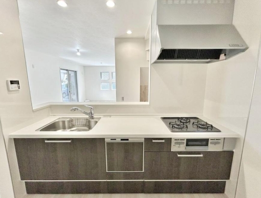 相模原市南区文京1丁目の新築戸建てのキッチンの写真