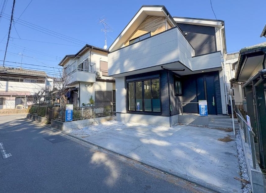 相模原市南区東林間8丁目の新築戸建ての外観の写真