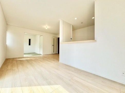 相模原市南区磯部の新築戸建て1号棟のダイニングの写真