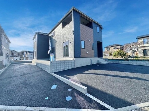 相模原市南区磯部の新築戸建て1号棟の外観の写真