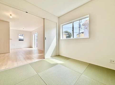 相模原市南区磯部の新築戸建て1号棟の和室の写真