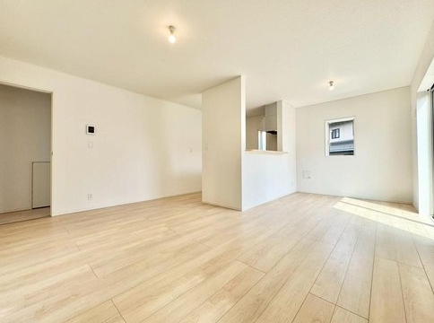 相模原市南区磯部の新築戸建て1号棟のリビングの写真