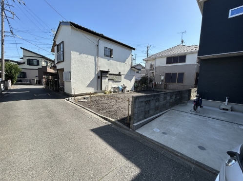 相模原市南区御園1丁目の新築戸建ての外観の写真