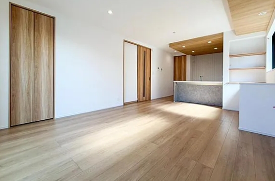 相模原市南区御園3丁目の新築戸建てのダイニングの写真