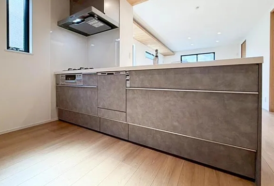 相模原市南区御園3丁目の新築戸建てのキッチンの写真