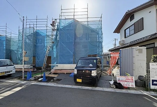 相模原市南区西大沼3丁目の新築戸建てA号棟の外観の写真