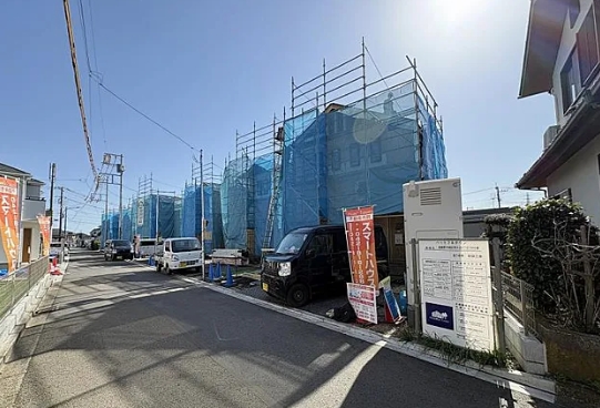 相模原市南区西大沼3丁目の新築戸建てA号棟の外観の写真