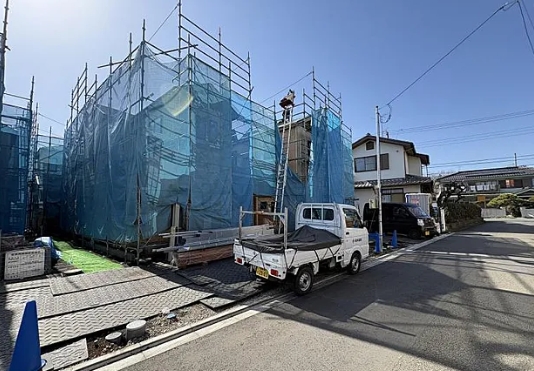 相模原市南区西大沼3丁目の新築戸建てB号棟の外観の写真