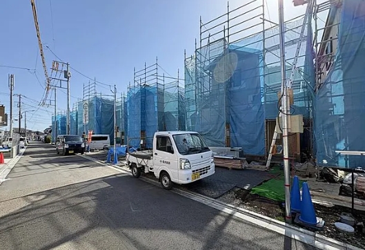 相模原市南区西大沼3丁目の新築戸建てB号棟の外観の写真