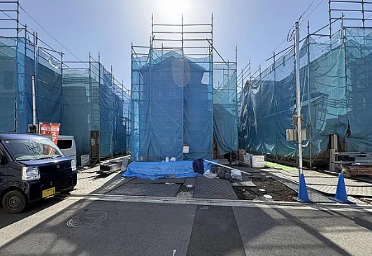 相模原市南区西大沼3丁目の新築戸建てD号棟の外観の写真