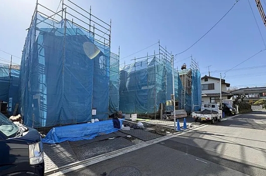 相模原市南区西大沼3丁目の新築戸建てD号棟の外観の写真