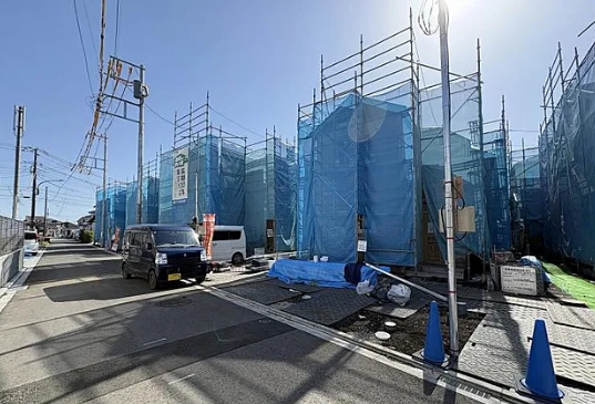 相模原市南区西大沼3丁目の新築戸建てD号棟の外観の写真