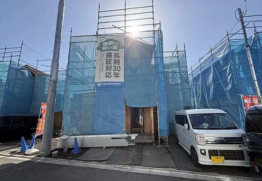 相模原市南区西大沼3丁目の新築戸建てF号棟の外観の写真