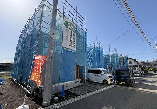 相模原市南区西大沼3丁目の新築戸建てF号棟の外観の写真