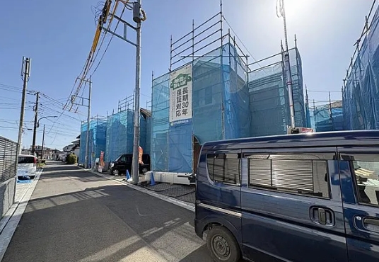 相模原市南区西大沼3丁目の新築戸建てF号棟の外観の写真