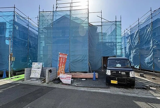 相模原市南区西大沼3丁目の新築戸建てH号棟の外観の写真