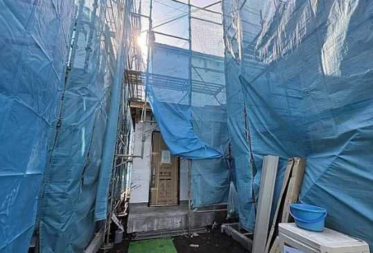 相模原市南区西大沼3丁目の新築戸建てI号棟の外観の写真