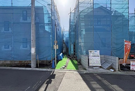 相模原市南区西大沼3丁目の新築戸建てI号棟の外観の写真