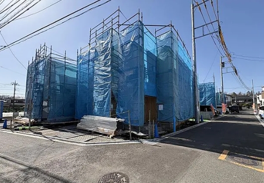 相模原市南区西大沼3丁目の新築戸建てJ号棟の外観の写真