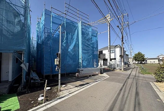 相模原市南区西大沼3丁目の新築戸建てJ号棟の外観の写真