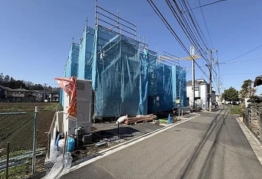 相模原市南区西大沼3丁目の新築戸建てK号棟の外観の写真