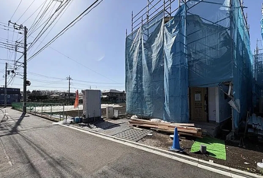 相模原市南区西大沼3丁目の新築戸建てK号棟の外観の写真