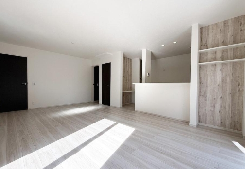 相模原市南区大野台1丁目の新築戸建てのダイニングの写真