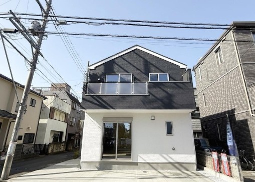 相模原市南区大野台1丁目の新築戸建ての外観の写真