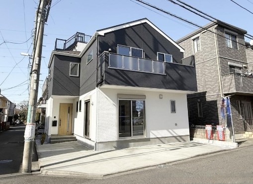 相模原市南区大野台1丁目の新築戸建ての外観の写真