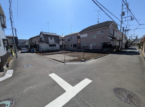 相模原市南区大野台2丁目の新築戸建て1号棟の外観の写真