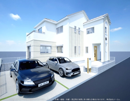 相模原市南区大野台8丁目の新築戸建ての外観の写真