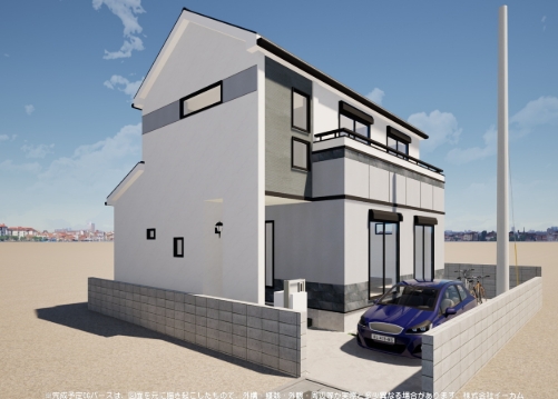 相模原市南区相模台4丁目の新築戸建ての外観の写真