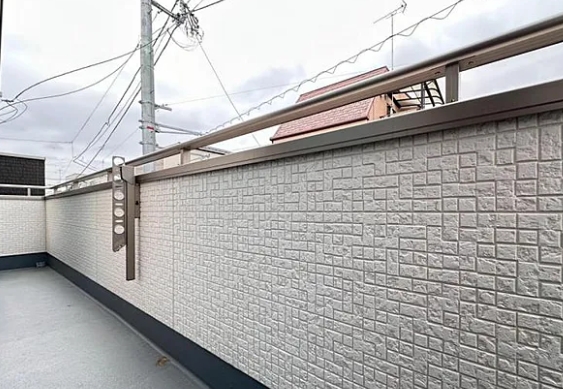 相模原市南区相模台6丁目の新築戸建てB号棟のバルコニーの写真