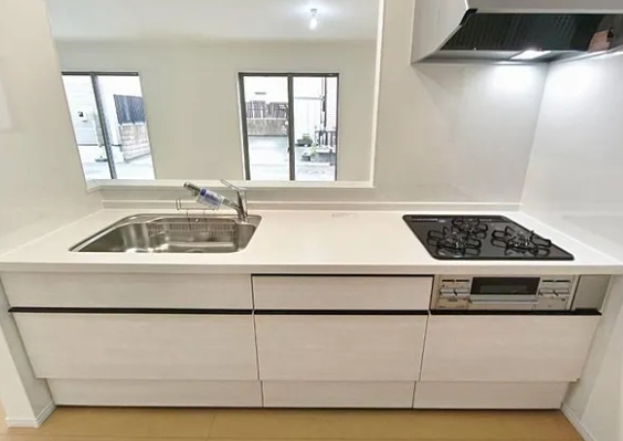 相模原市南区相模台6丁目の新築戸建てC号棟のキッチンの写真