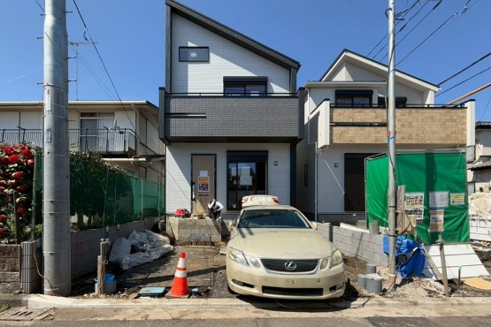 相模原市南区相模台6丁目の新築戸建て1号棟の外観の写真