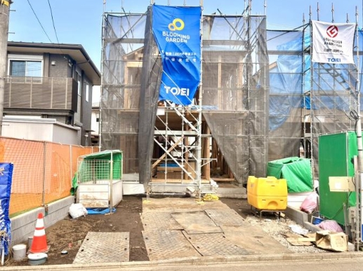相模原市南区下溝の新築戸建て1号棟の外観の写真