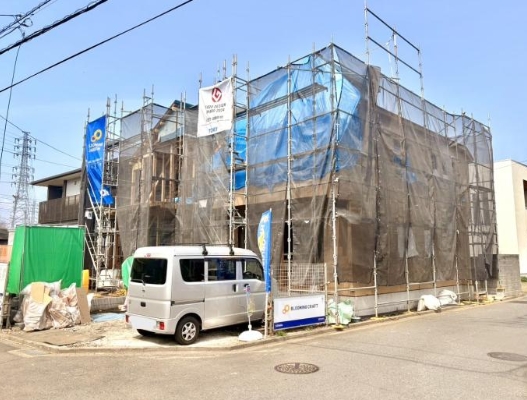 相模原市南区下溝の新築戸建て1号棟の外観の写真